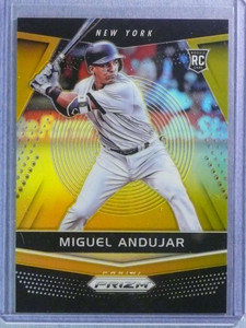 2018 Panini Prizm Baseball Gold Miguel Andujar #2/10 #9