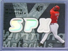 2007 UD SPX Winning Materials Silver Ken Griffey Jr. Jersey #080/199 #WMKG2