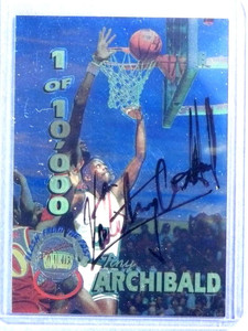 1995 Signature Rookies Nate Archibald Autograph Auto #1009/1050 #FP6