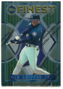 1999 Finest Aaron Award Contenders Refractor ha8 Ken Griffey Jr. -  Sportsnut Cards