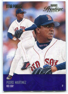 2003 Playoff Prestige Xtra Points Purple 17 Pedro Martinez 35/150