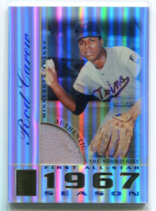 2003 Topps Tribute Perennial All-Star Relics ROD Rod Carew Jersey