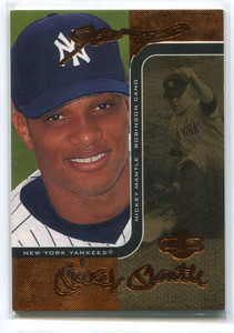 2006 Topps Co-Signers Changing Faces Gold 22b Robinson Cano Mickey Mantle 60/115