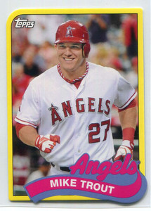 2014 Topps '89 Topps Die Cut Minis tm28 Mike Trout