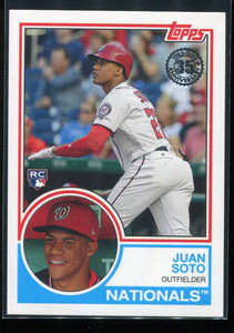 Juan Soto Washington Nationals 2018 Topps Gallery # 126 Rookie Card