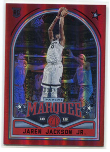 2018-19 Panini Chronicles Red 249 Jaren Jackson Jr. Marquee Rookie 39/149