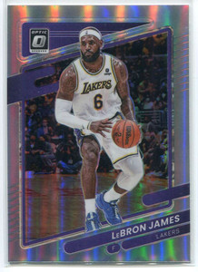 2021-22 Donruss Optic Holo Refractor 41 LeBron James