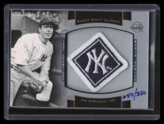 2003 Sweet Spot Classics Patch Cards jd3 Joe DiMaggio Yankees Patch 54/350