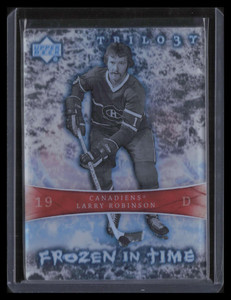 2007-08 Upper Deck Trilogy 110 Larry Robinson 355/799 Frozen in Time