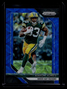 2018 Panini Prizm Prizms Blue Scope Refractor 131 Aaron Jones 79/99