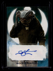 2018 Star Wars The Last Jedi Series Two Autographs AIW Ian Whyte Auto