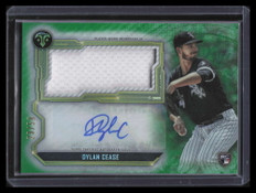 2020 Topps Triple Threads Jumbo Autographs Dylan Cease Rookie Jersey Auto 23/50