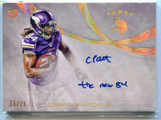 2013 Topps Five Star Quotable Autographs Cordarrelle Patterson Rookie Auto 15/25