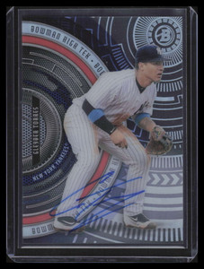 2017 Bowman High Tek Autographs BHTGT Gleyber Torres Rookie Auto