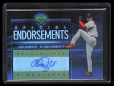 2006 Upper Deck Special F/X Special Endorsements AW Adam Wainwright Rookie Auto