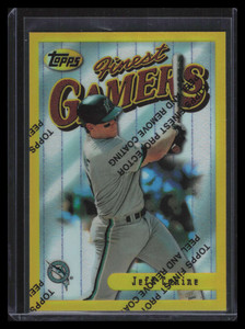 1996 Finest Refractor 100 Jeff Conine Gold Rare (b)