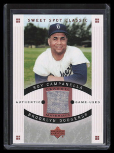 2005 Sweet Spot Classic Materials CMCP Roy Campanella Pants Jersey