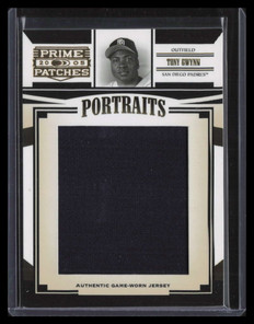 2005 Prime Patches Portraits Jumbo Swatch 81 Tony Gwynn Jumbo Jersey 56/499