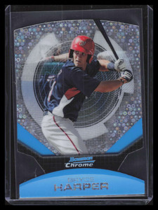 2011 Bowman Chrome Futures Future-Fractor 1 Bryce Harper Rookie