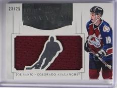 11-12 Panini Dominion Joe Sakic Mammoth jersey #D23/25 #52