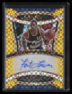 2020-21 Select Signature Selections Prizms Gold 3 Fat Lever Auto 2/10