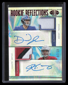 2019 Panini Illusions Reflections 1 Daniel Jones Kyler Murray RC Patch Auto 2/20