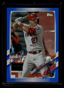 2014 Topps Update All Star Stitches ASRMT Mike Trout All-Star Game Jersey