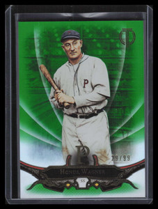 2016 Topps Tribute Green 73 Honus Wagner 29/99