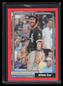 2017 Topps Archives Red 208 Todd Frazier 21/25