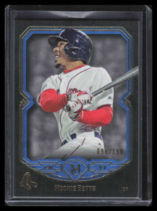 2017 Topps Museum Collection Blue 5 Mookie Betts 96/150