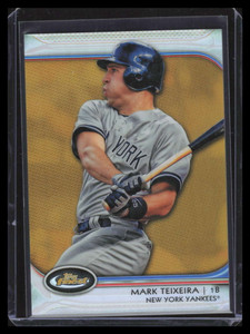 2012 Finest Gold Refractor 31 Mark Teixeira 18/50