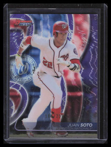 2020 Bowman's Best Purple Refractor 37 Juan Soto 184/250