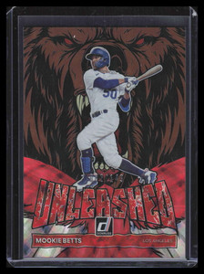 2022 Donruss Unleashed Red 4 Mookie Betts 82/149