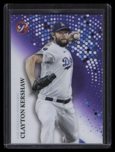 2022 Topps Pristine Purple Refractor 170 Clayton Kershaw 73/99