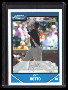 2007 Bowman Chrome Draft Future's Game Prospect Refractor Joey Votto Rookie