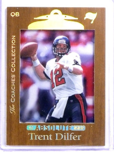 1999 Absolute SSD Coaches Collection Gold Trent Dilfer #D07/25 #103