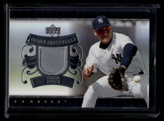 2006 Upper Deck UD Game Materials DJ Derek Jeter Jersey - Sportsnut Cards