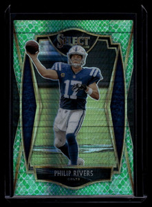 2020 Select Prizm Dragon Scale Refractor 129 Philip Rivers 14/67 Premier Level