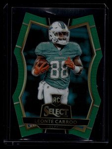 2016 Select Prizm Green Refractor 134 Leonte Carroo Rookie 3/5