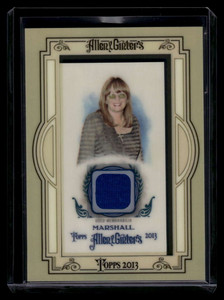 2013 Topps Allen &amp; Ginter Framed Mini Relics PMA Penny Marshall Shirt Relic