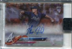 2018 Topps Clearly Authentic Autographs CAAMF Max Fried Rookie Auto