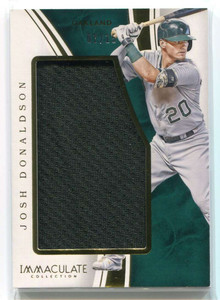 2016 Immaculate Collection Standard Materials Josh Donaldson Jumbo Jersey 1/15