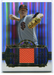 2013 Topps Tribute Tribute to the Stars Relics MC Matt Cain Jersey 50/99