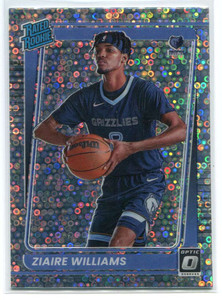 2021-22 Donruss Optic Fast Break Holo 198 Ziaire Williams RR Rated Rookie