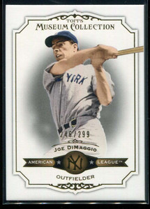 2012 Topps Museum Collection Copper 81 Joe DiMaggio 246/299