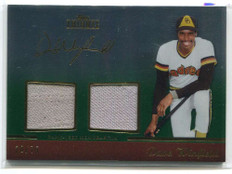 2011 Topps Tribute Dual Relics Green DW Dave Winfield Dual Jersey 20/75