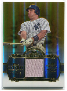2013 Topps Tribute to the Stars Relics Gold MTE Mark Teixeira Jersey 17/25