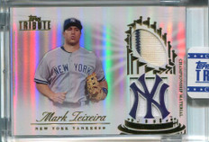 2012 Topps Tribute Championship Material Relics Mark Teixeira Dual Jersey 56/99