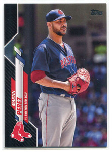 2020 Topps Black 444 Martin Perez 35/69