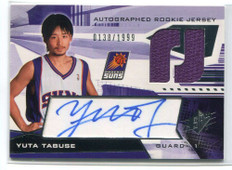 2004-05 SPx 118 Tuta Tabuse Rookie Jersey Auto 138/1999